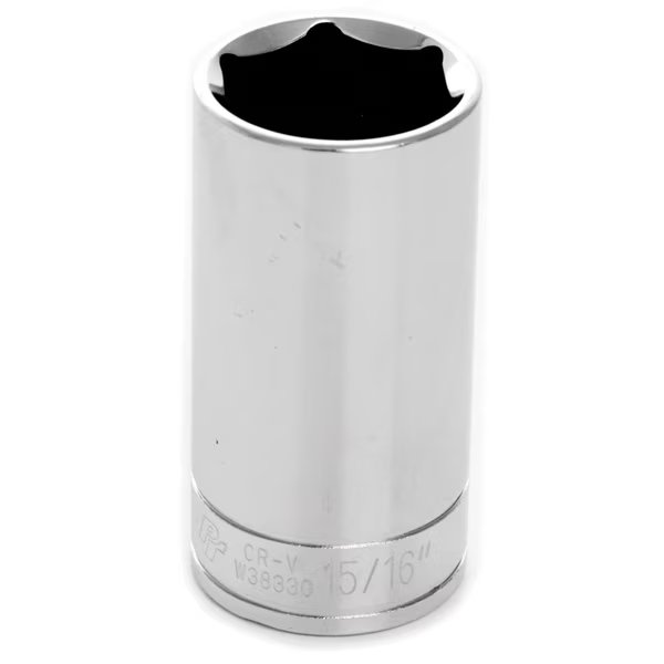 Chrome Socket, 3/8